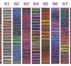 Adriafil Zebrino Colour Chart