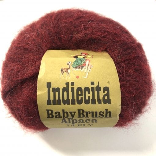 FIBRESPACE NZ Indiecita Baby Brush Alpaca Yarn 14 ply buy new zealand product image