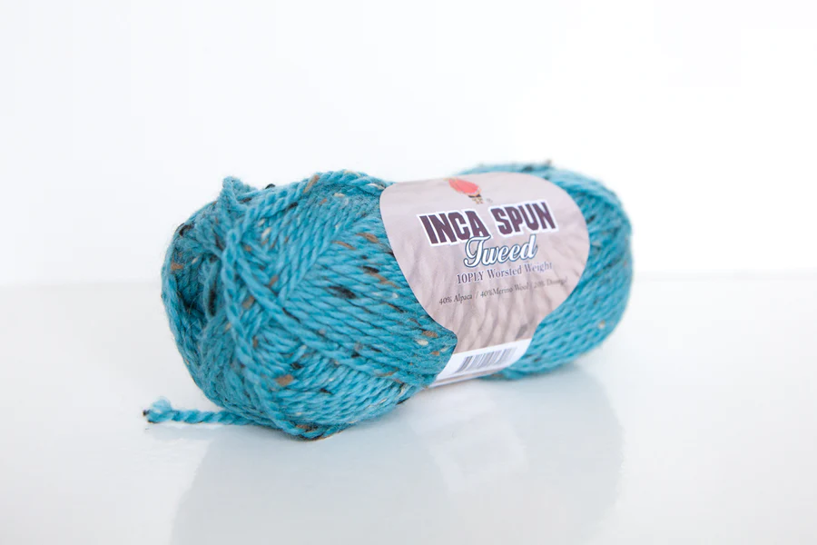 Inca Spun Worsted 10 Ply Alpaca Wool Mix - Duck Egg BlueDefault Title