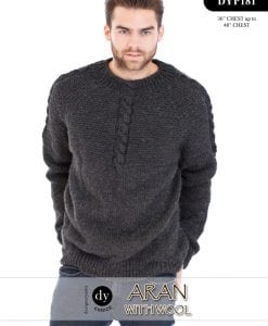 DY Choice Aran With wool Pattern DYP181