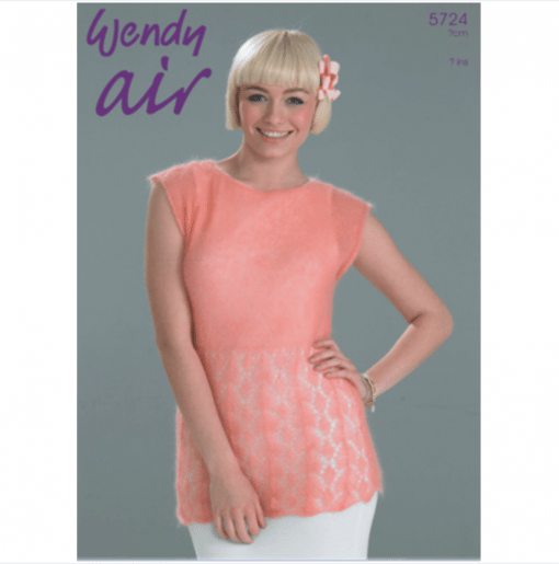 Pattern Wendy Air light lace top 5724 naturally
