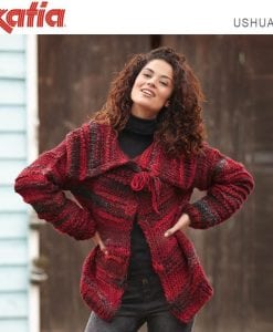 430 Katia Ushuaia Lady's Jacket Knitting Pattern