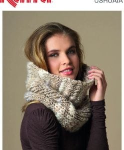 Katia Ushuaia Cowl Knitting Pattern TX181