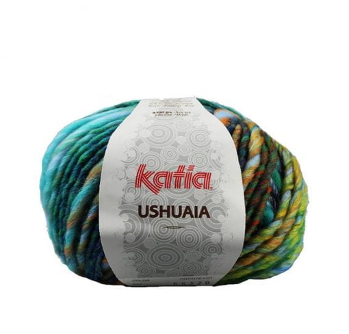 Katia Ushuaia super chunky yarn 53% Virgin Wool 47% Acrylic feature
