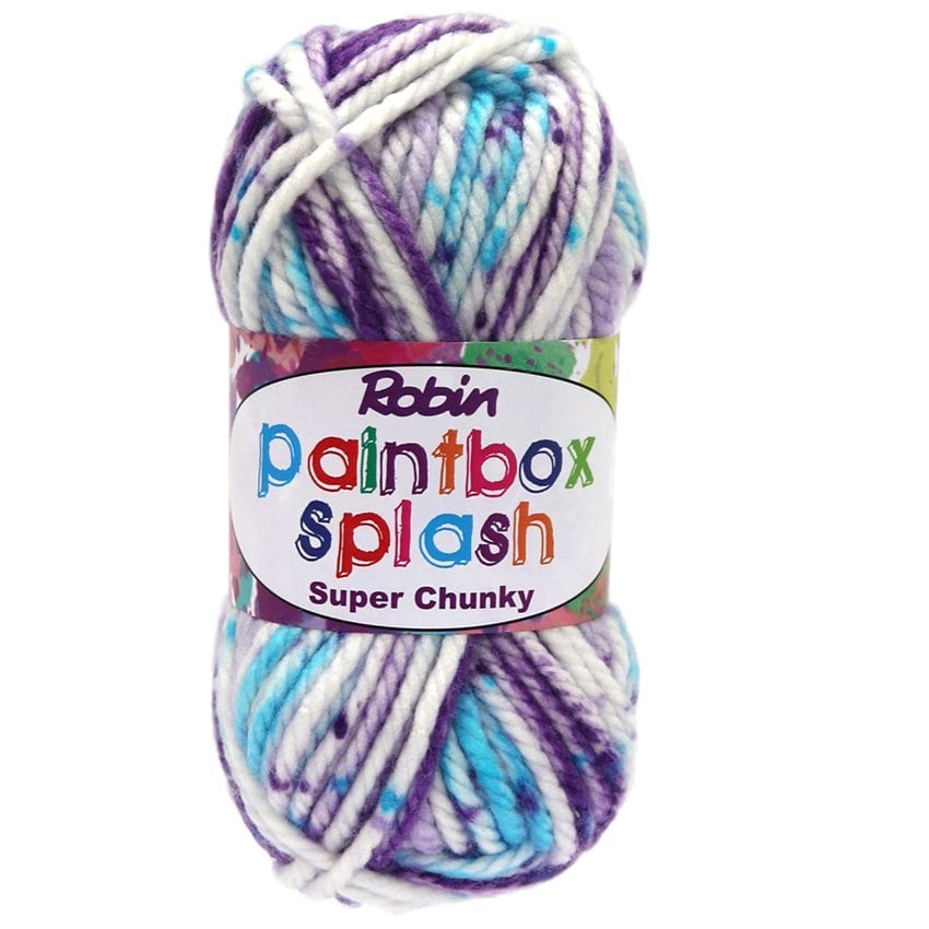 Robin Paintbox Splash Super Chunky Acrylic Yarn New Zealand