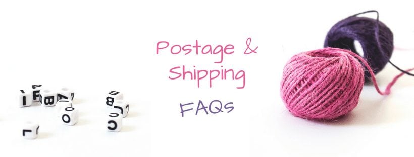 Fibrespace postage and shipping policy FAQs