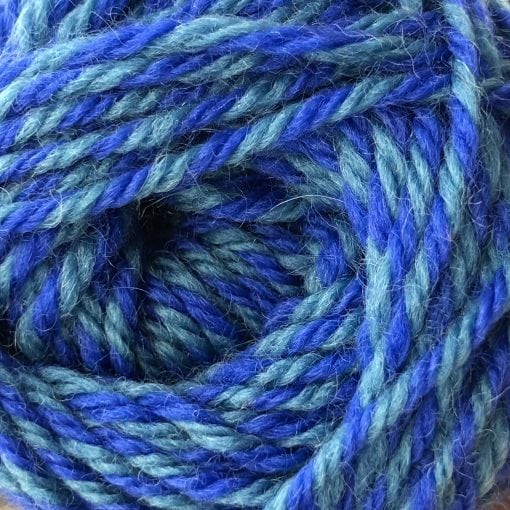 Countrywide Windsor 100% New Zealand wool yarn 8ply Marl Marled 8 ply double knit dk Blue - Green Shade 2662