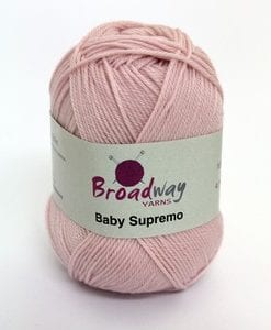 Broadway Yarns 4ply Baby Supremo Merino Yarn NZ Baby Pink