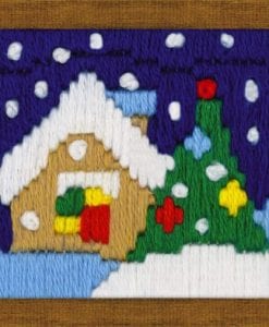 Christmas eve cottage cross stitch kit RL1653