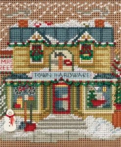 Town Hardware Cross Stitch Kit Mill Hill 2016 Buttons & Beads Winter MH141631