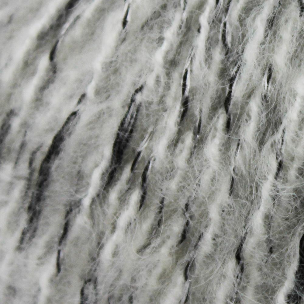 fiddlesticks knitting yarn hayes acrylic alpaca blend 210-06 white with black flec
