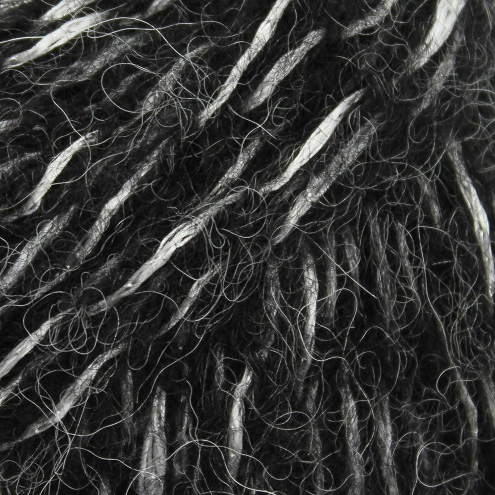 fiddlesticks knitting yarn hayes acrylic alpaca blend 210-24 black silver fleck