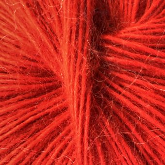 Broadway Mohair 4ply | 70% Mohair 30% Acrylic Red 118
