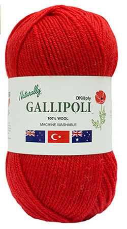 Gallipoli 8ply 100% wool new zealand