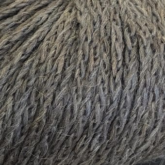Indiecita Chainette Yarn 10 Ply | Baby Alpaca, Merino Steel 846