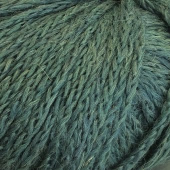 Indiecita Chainette Yarn 10 Ply | Baby Alpaca, Merino emerald 819