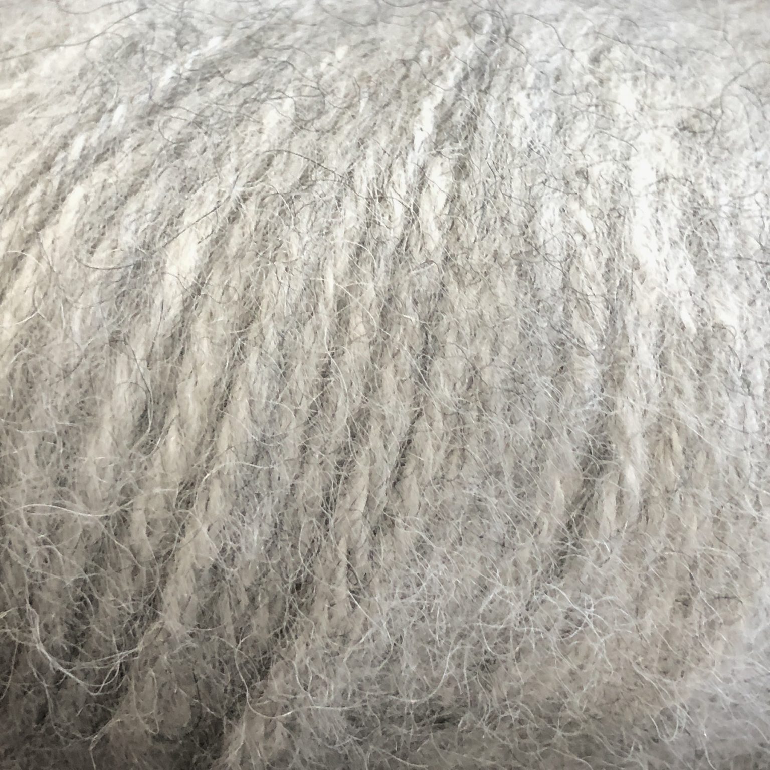 FIBRESPACE NZ Indiecita Baby Brush Alpaca Yarn 14 ply buy new zealand Pale Grey 434