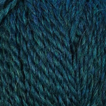 FIBRESPACE NZ Inca Spun Worsted | 10ply Alpaca, Fine Wool Blend buy kiwi yarn Peacock 701