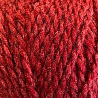 FIBRESPACE NZ Inca Spun Worsted | 10ply Alpaca, Fine Wool Blend buy kiwi yarn Red 2219