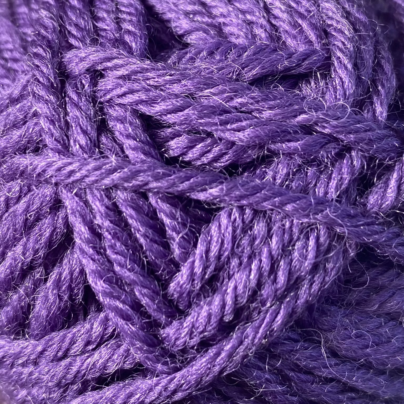 FIBRESPACE NZ Naturally Loyal Aran 10 Ply | 100% NZ Wool Shade 985 Purple