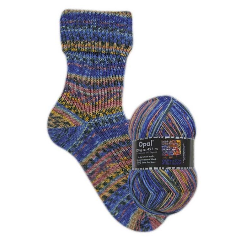 Opal Hundertwassers 4 ply sock yarn