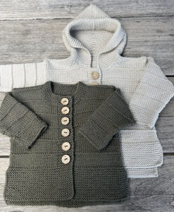Ashley Cardigan & Hoodie 8 Ply| Kiwi Stitch Co Knitting Pattern