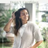 Deep V Neck 3/4 sleeve Cardigan 2308 | Crucci Women's Knitting Pattern DK