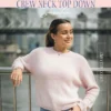 Top Down Raglan Sweater 2309 | Crucci Women's Knitting Pattern DK