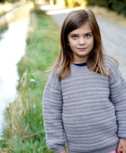 Masie Sweater LF58| Lisa F Knitting Pattern 5 ply