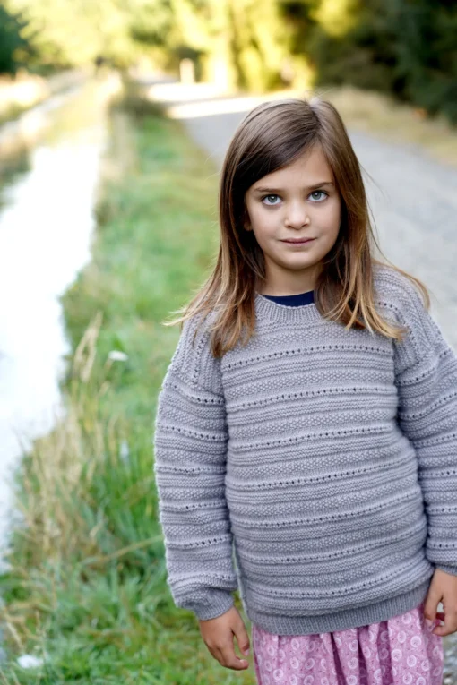 Masie Sweater LF58| Lisa F Knitting Pattern 5 ply