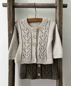 Lilly Cardigan 8 Ply| Kiwi Stitch Co Knitting Pattern