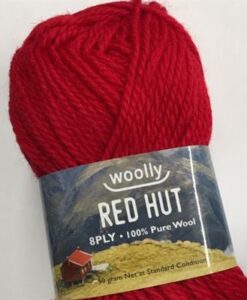 Red Hut 8 ply | Pure Wool