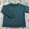 Rolled Edged Jumper 8 Ply| Kiwi Stitch Co Knitting Pattern