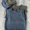 Rudy Rolled Edge Vest and Hat DK | Kiwi Stitch Co Pattern