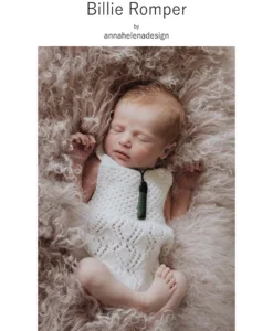 Billie Romper 4 Ply| Crucci & Anna Helena Design knitting pattern