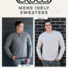 Men's 10 ply Sweatesr 1916| Crucci Knitting Pattern