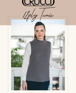 12 ply Tunic 2122 | Crucci Women's Knitting Pattern 12 ply