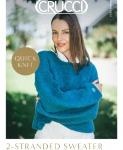 2 Stranded Sweater 2225 | Crucci Women's Knitting Pattern