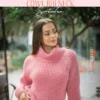 Cowl Neck Rib Sweater 2310 | Crucci Women's Knitting Pattern DK