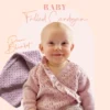 Baby Frilled Cardigan & Pram Blanket 4 Ply| Crucci  knitting pattern 2317