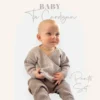Baby Tie Cardigan & Pants set 4 Ply| Crucci  knitting pattern