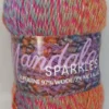 Countrywide Yarns| Mandala Sparkles 8 ply Pure wool & superfine metallic 100g