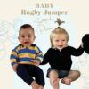 Baby Rugby Jumper 4 Ply| Crucci  knitting pattern 2320