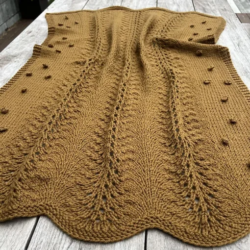 Aroha Baby Blanket and Chunky Throw| Kiwi Stitch & Knit Co Knitting Pattern