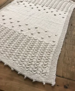 Heirloom Baby Blanket| Kiwi Stitch & Knit Co DK Knitting Pattern