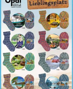 Opal Favourite Place (Lieblingsplatz) 4 Ply Sock | 100g Ball