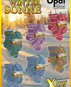Opal Winter Sonne (Winter Sun) 8 Ply Sock | 150g Ball