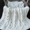 Willow Baby Blanket| Kiwi Stitch & Knit Co DK Knitting Pattern