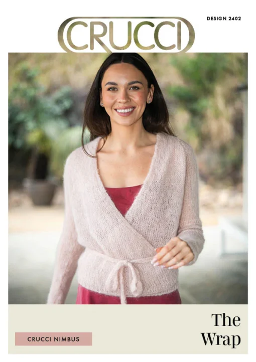 Nimbus Mohair Wrap | Crucci  knitting pattern 2402