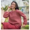 Elegant i-cord Sweater | Crucci knitting pattern 2408